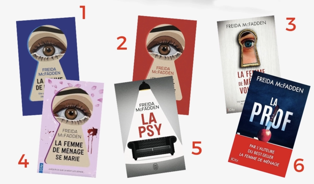 Top 5 meilleurs livres Freida McFadden